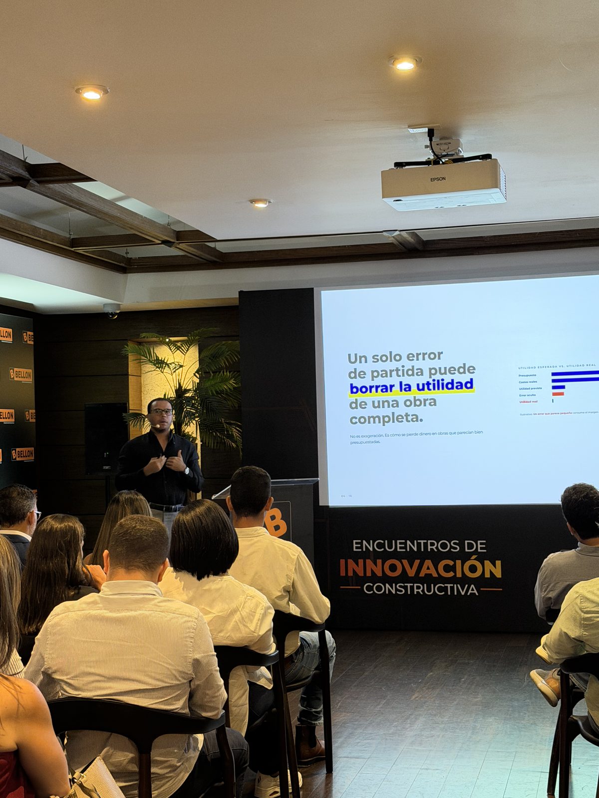 Ponencia en Encuentros de Innovación Constructiva, evento de Bellón